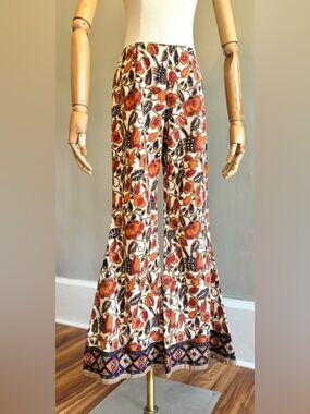 1960’s Batik Bell Bottoms